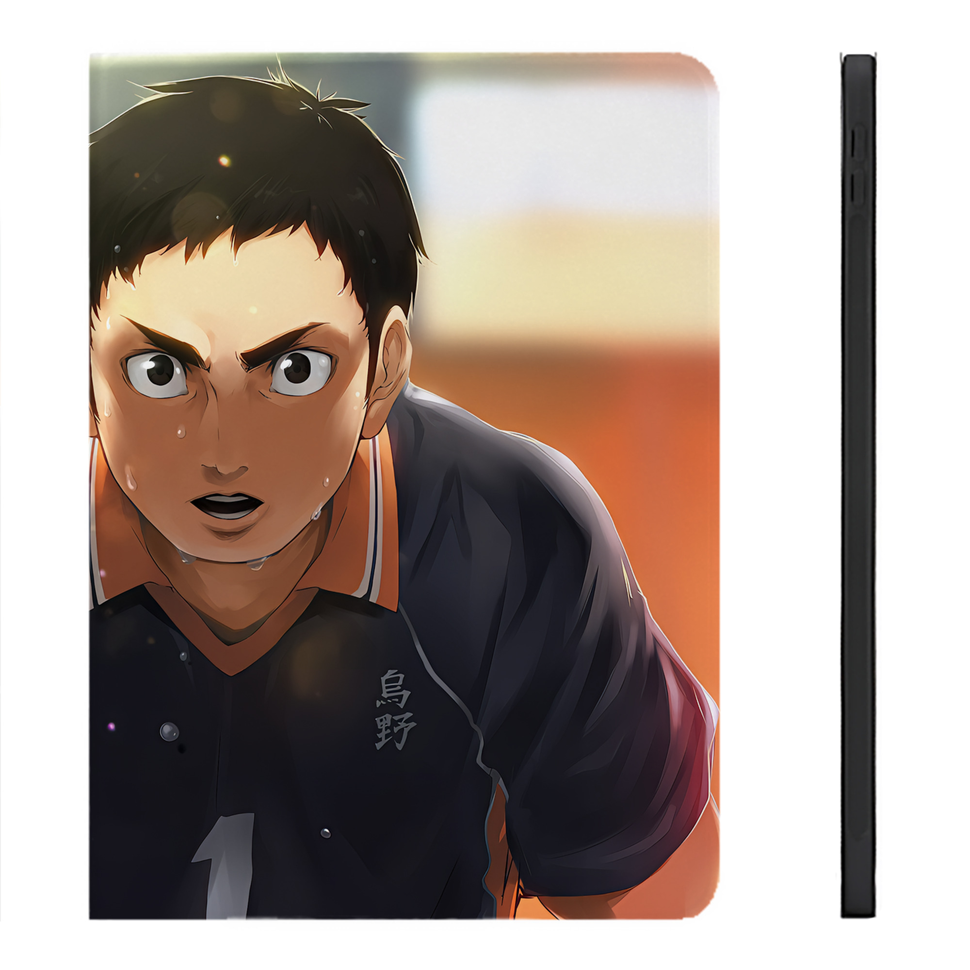 （画像用） ハイキュー!! Haikyu!! IPadケース ペンホルダー付き ブックスタイルデザイン